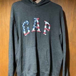 Men’s XXL GAP hoodie with American print letters